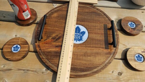 Toronto Maple Leafs Themed 6 Piece Fan Bar Set