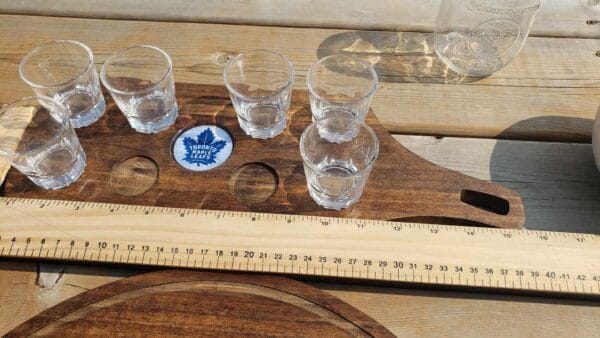 Toronto Maple Leafs Themed 6 Piece Fan Bar Set