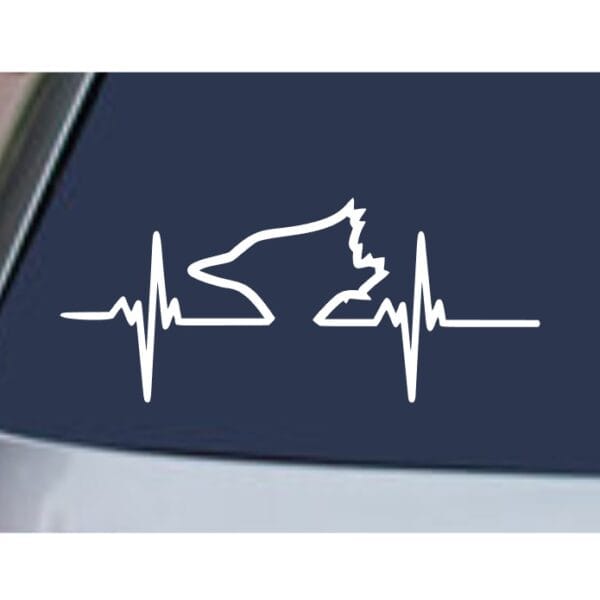 Blue Jays Heart Beat - Free Decal