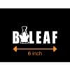 Maple Leafs Fan - BeLEAF - 6 inch Decal