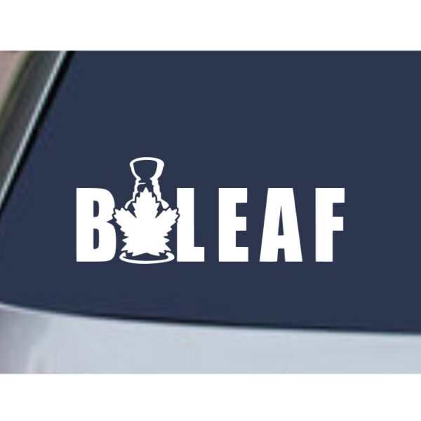 Maple Leafs Fan - BeLEAF Decal