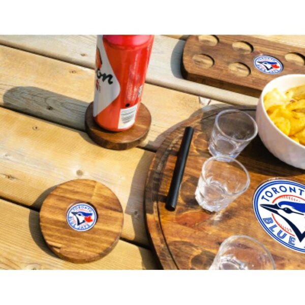Toronto Blue Jays Bar Set Coaster Close Up Toronto Blue Jays Bar Set Coaster Close Up