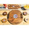 Toronto Blue Jays Bar Set Tray Coasters and Shot Flight Toronto Blue Jays Bar Set Tray Coasters and Shot Flight