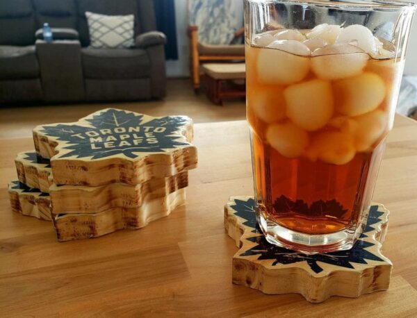 tc-04 Toronto Maple Leafs Coaster Set _Pic4